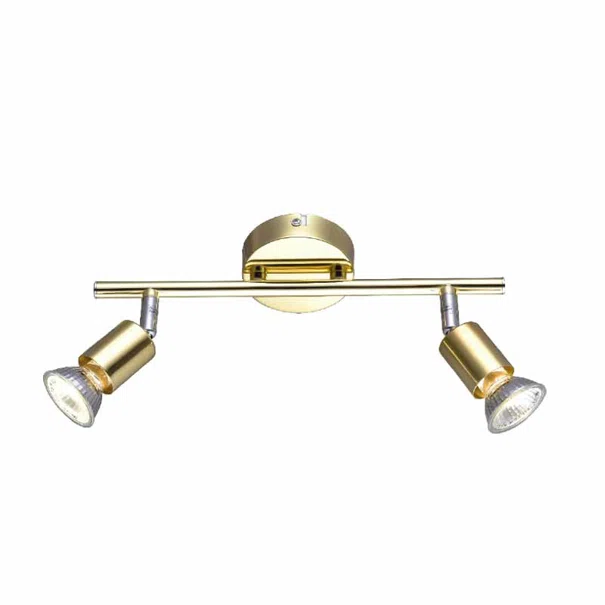 Σποτ Δίφωτο Aca Trinity MC634PB2 Gold/Chrome