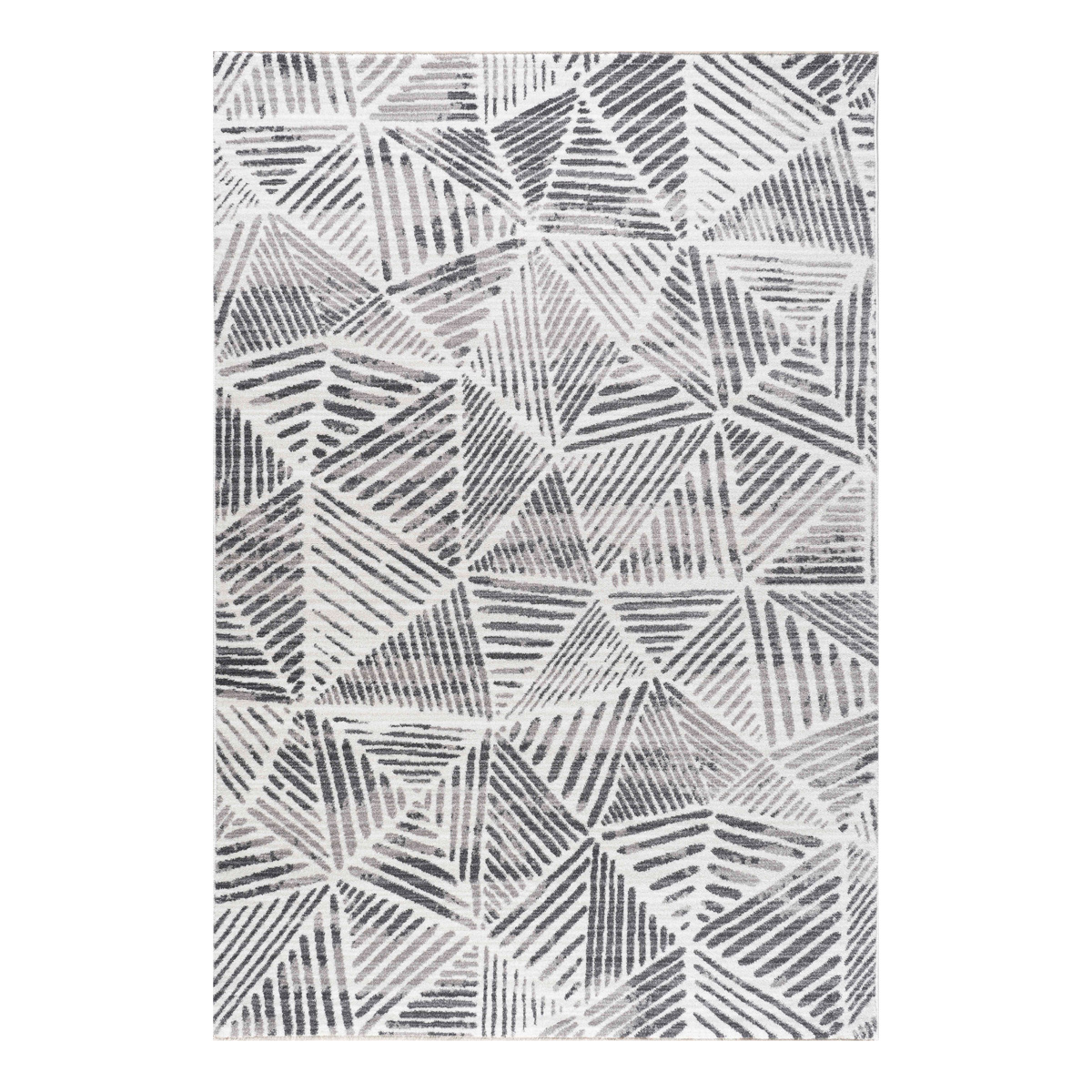 Χαλί (200X290) Polcarpet Mystic Kilvana 4023 Silver Χαλιά Σαλονιού Χειμερινά Μοντερνα Spitishop