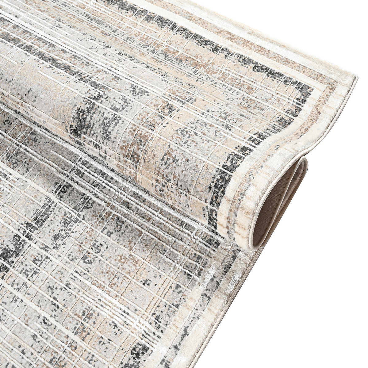 Χαλί (200X290) Polcarpet Quadro 9605 Cream Χαλιά Σαλονιού Χειμερινά Spitishop