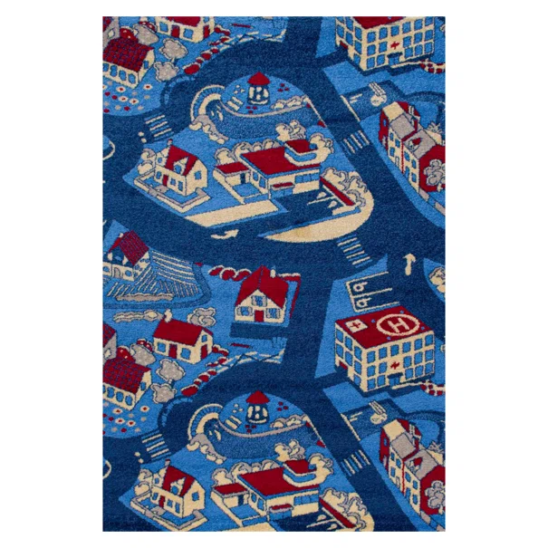 Παιδικό Χαλί (133x190) Polcarpet Star 624 City