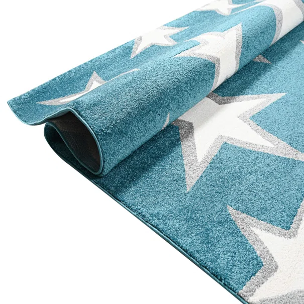Παιδικό Χαλί (200x290) Polcarpet Star 1589 Turquoise