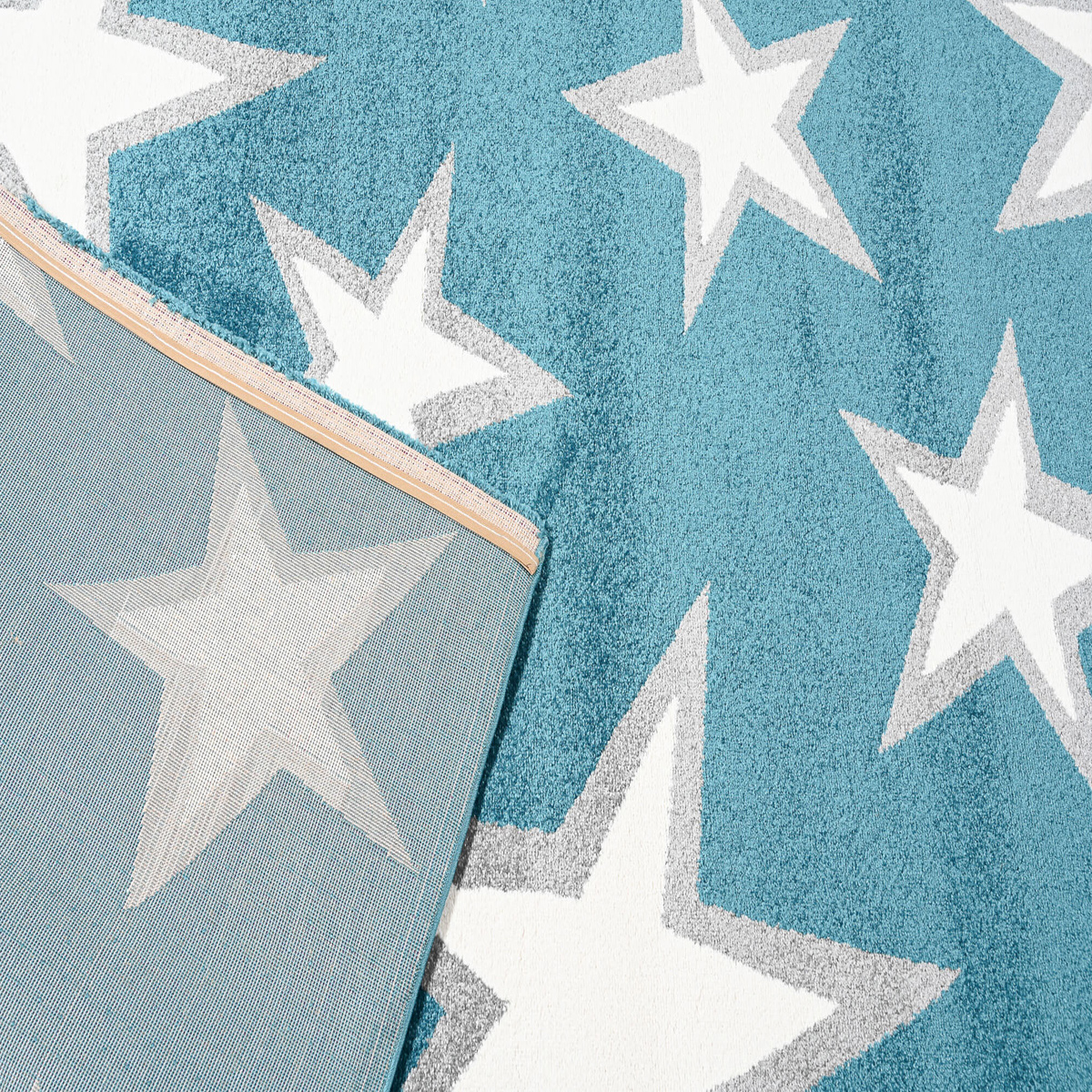 Παιδικό Χαλί (200X290) Polcarpet Star 1589 Turquoise Χαλιά Παιδικά για Κορίτσια Spitishop