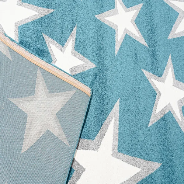 Παιδικό Χαλί (200x290) Polcarpet Star 1589 Turquoise