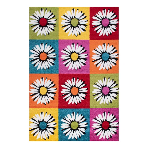 Παιδικό Χαλί (133x190) Polcarpet Star 2205 Flower