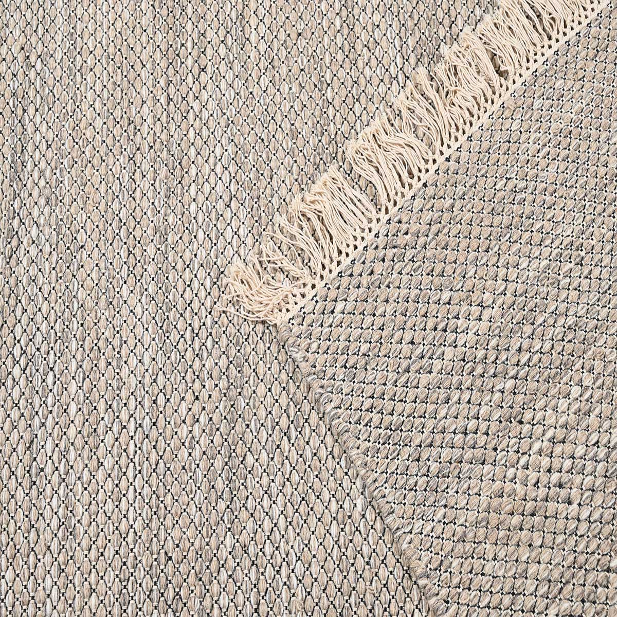 Χαλιά Κρεβατοκάμαρας (Σετ 3Τμχ) Polcarpet Wool Kilim 738 Grey Σετ Spitishop
