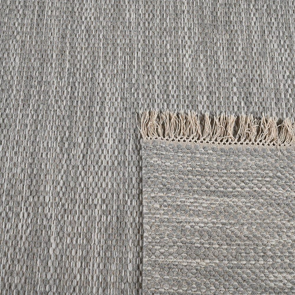 Χαλί (160X230) Polcarpet Wool Kilim 738 Grey Χαλιά Σαλονιού Χειμερινά Μοντερνα Spitishop