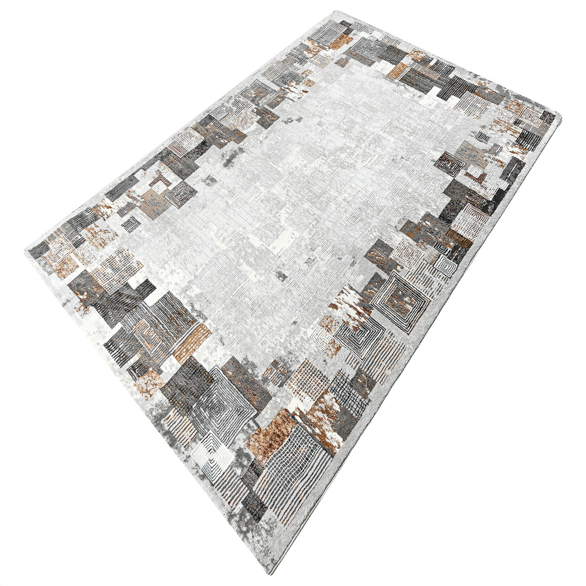 Χαλί (160X230) Polcarpet Venice Merry 234 Multi Grey Χαλιά Σαλονιού Χειμερινά Spitishop