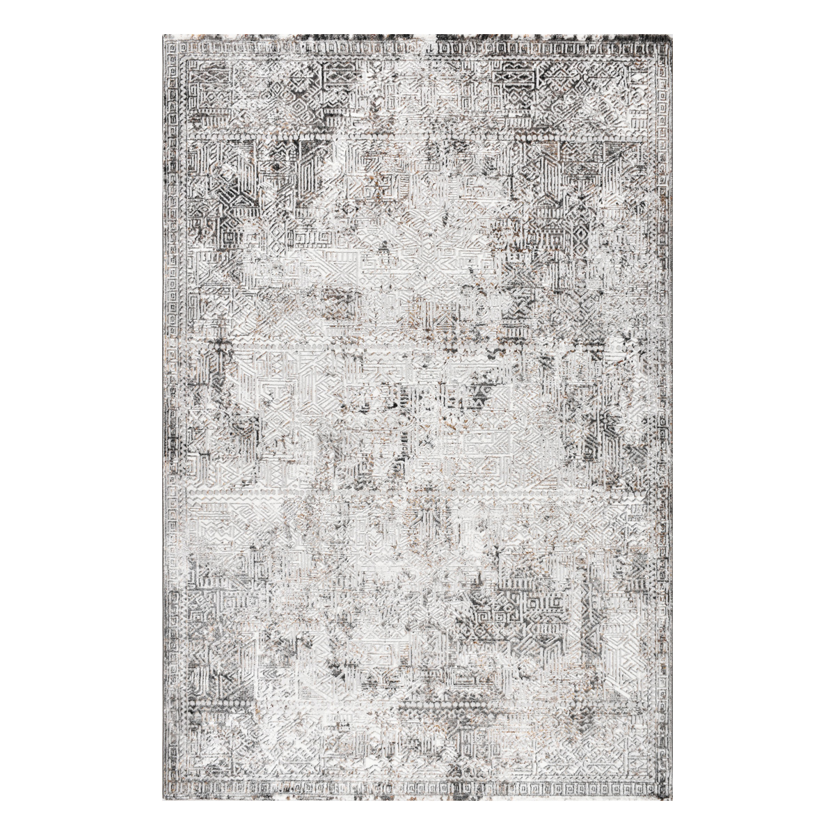 Χαλί (160X230) Polcarpet Venice Merry 329 Multi Grey Χαλιά Σαλονιού Χειμερινά Spitishop