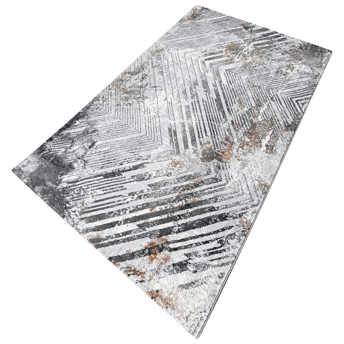 Χαλί (200X290) Polcarpet Venice Merry 347 Multi Grey Χαλιά Σαλονιού Χειμερινά Μοντερνα Spitishop