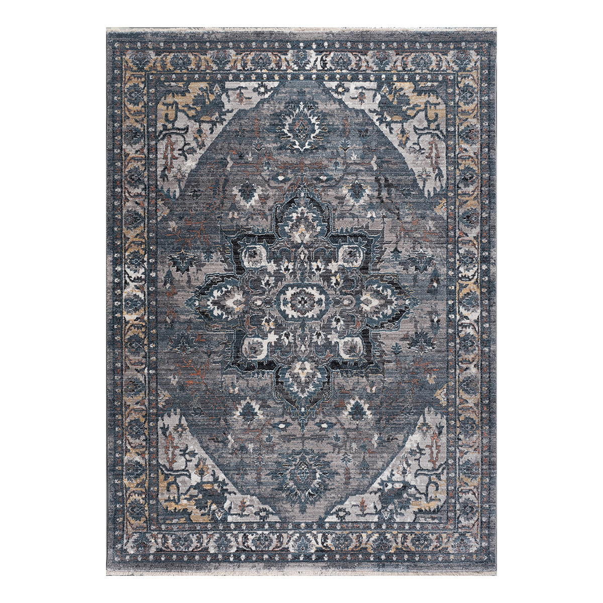 Χαλί (170x240) Polcarpet Ziegler 3087 Light Grey-D.Grey