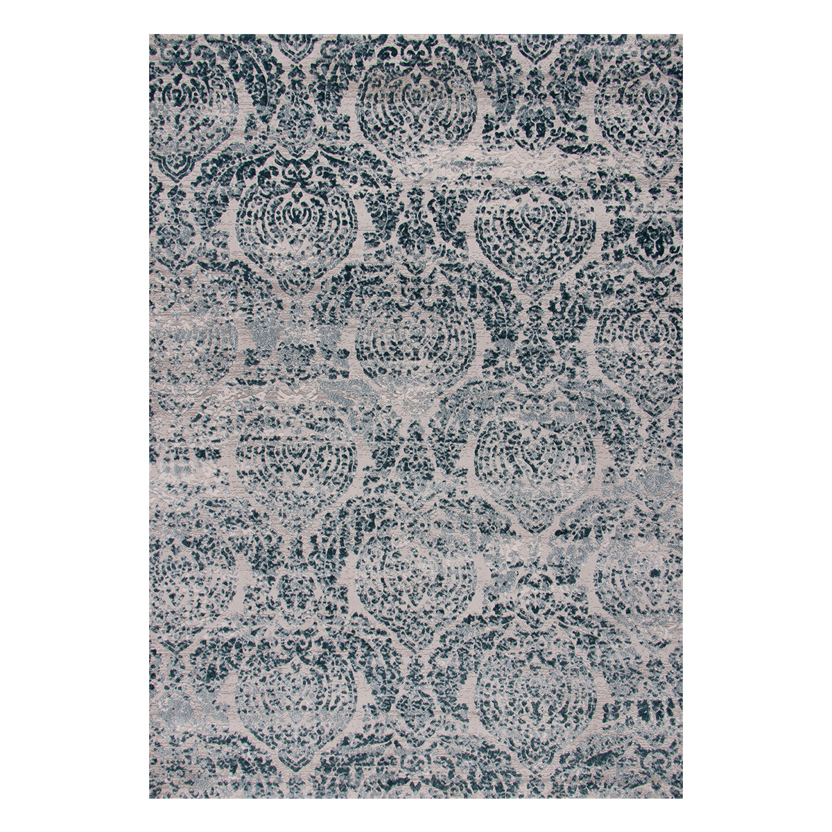 Χαλί (160X230) Polcarpet Oscar 7040 Blue Cream Χαλιά Σαλονιού Χειμερινά Spitishop