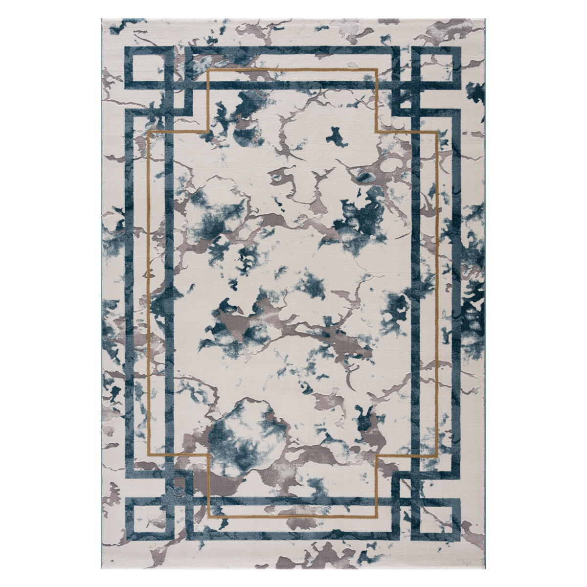 Χαλί (160X230) Polcarpet Oscar 9442 Blue Χαλιά Σαλονιού Χειμερινά Spitishop