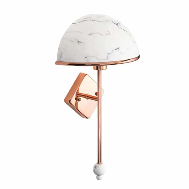 Απλίκα Τοίχου Aca Manhattan DCR171181W Marble/Copper