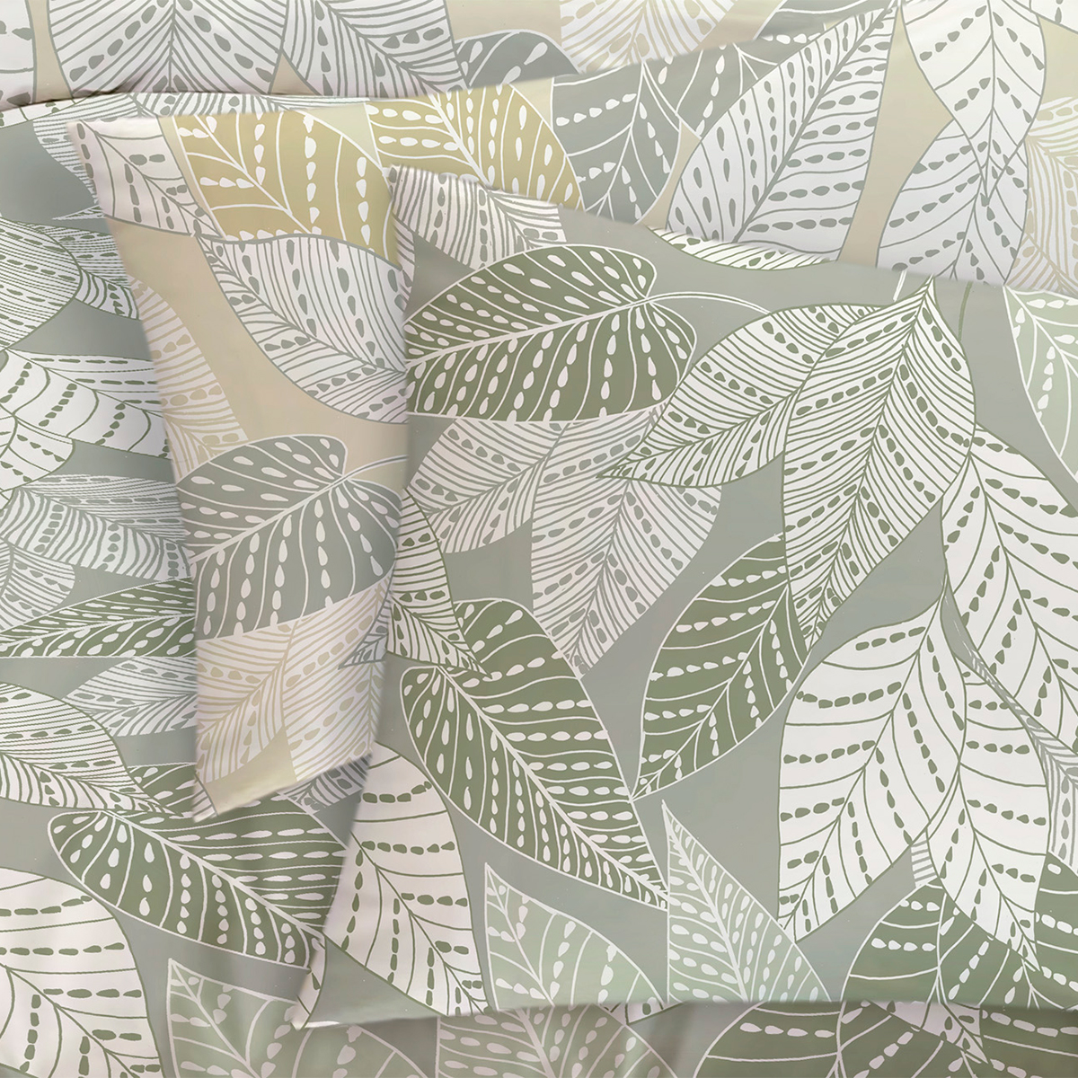 Κουβερλί Μονό (160X240) 2 Όψεων Viopros Basic 833 Λαδί Λευκά Είδη Κρεβατοκάμαρας Μονά Spitishop
