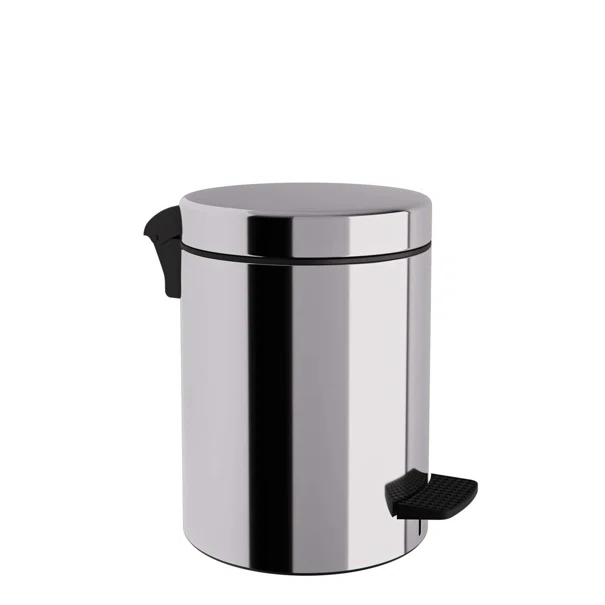 Κάδος Απορριμμάτων Μπάνιου (Φ20x28) Pam & Co 5lt 05-136-001 Inox