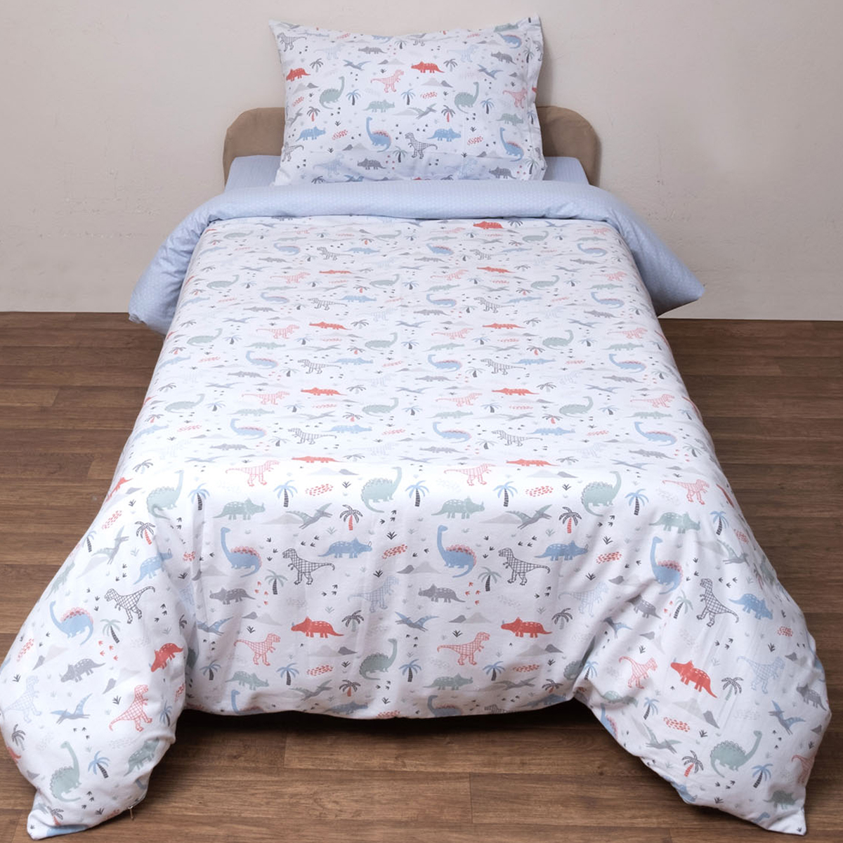 Φανελένια Σεντόνια Μονά (Σετ) Viopros Kids 2641 Λευκό