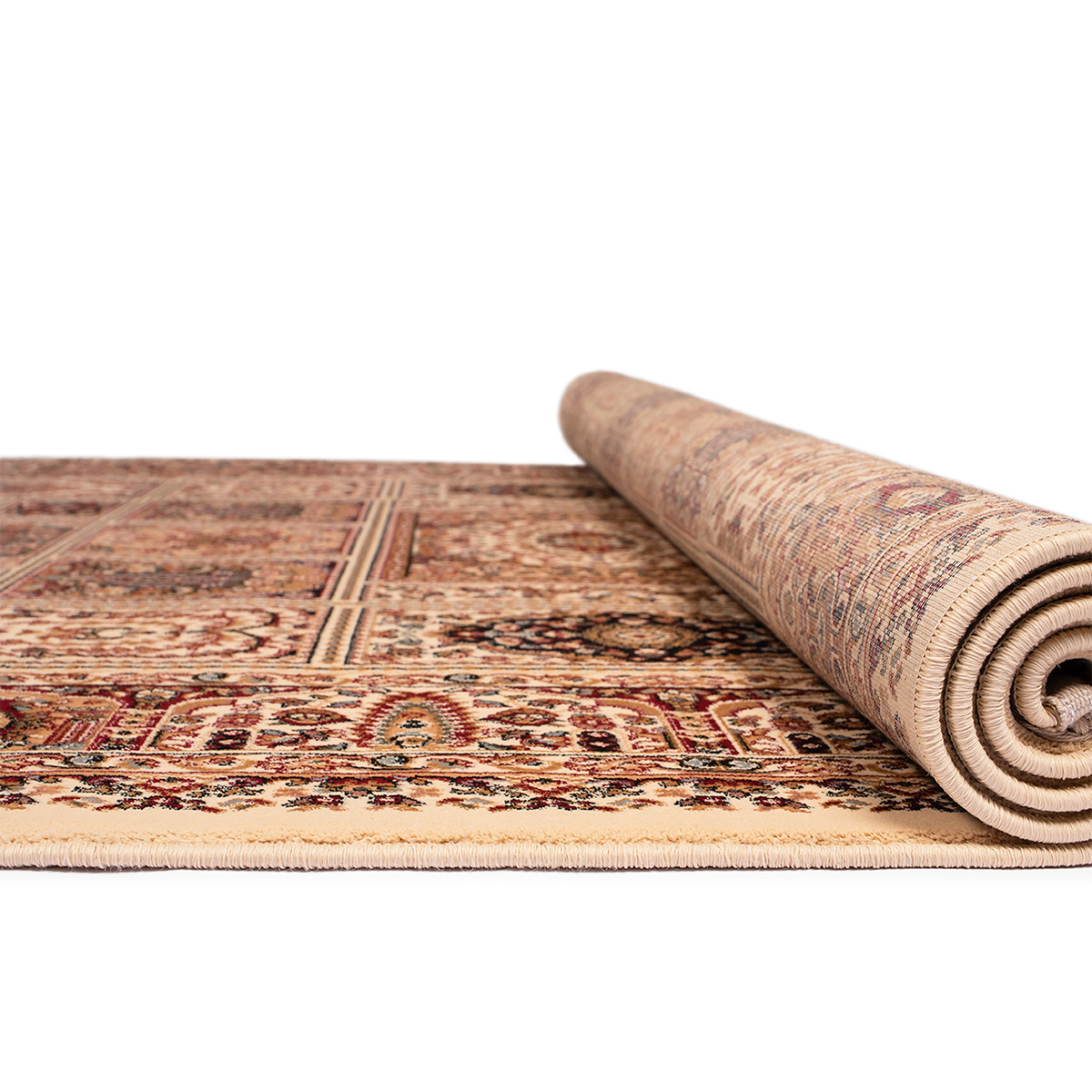 Χαλί (240X300) Βιοκαρπέτ Isfahan 3517D Cream Χαλιά Σαλονιού Χειμερινά Boho Spitishop