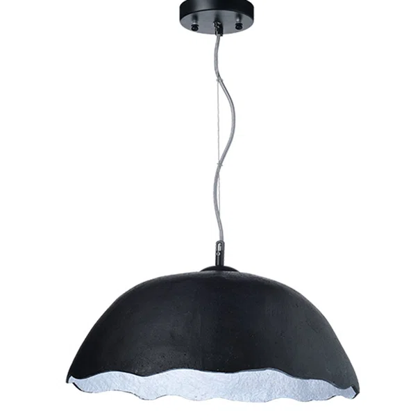 Φωτιστικό Οροφής Μονόφωτο Aca V3729451PBS Black/Silver