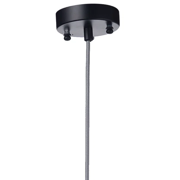 Φωτιστικό Οροφής Μονόφωτο Aca V3729251PBS Black/Silver