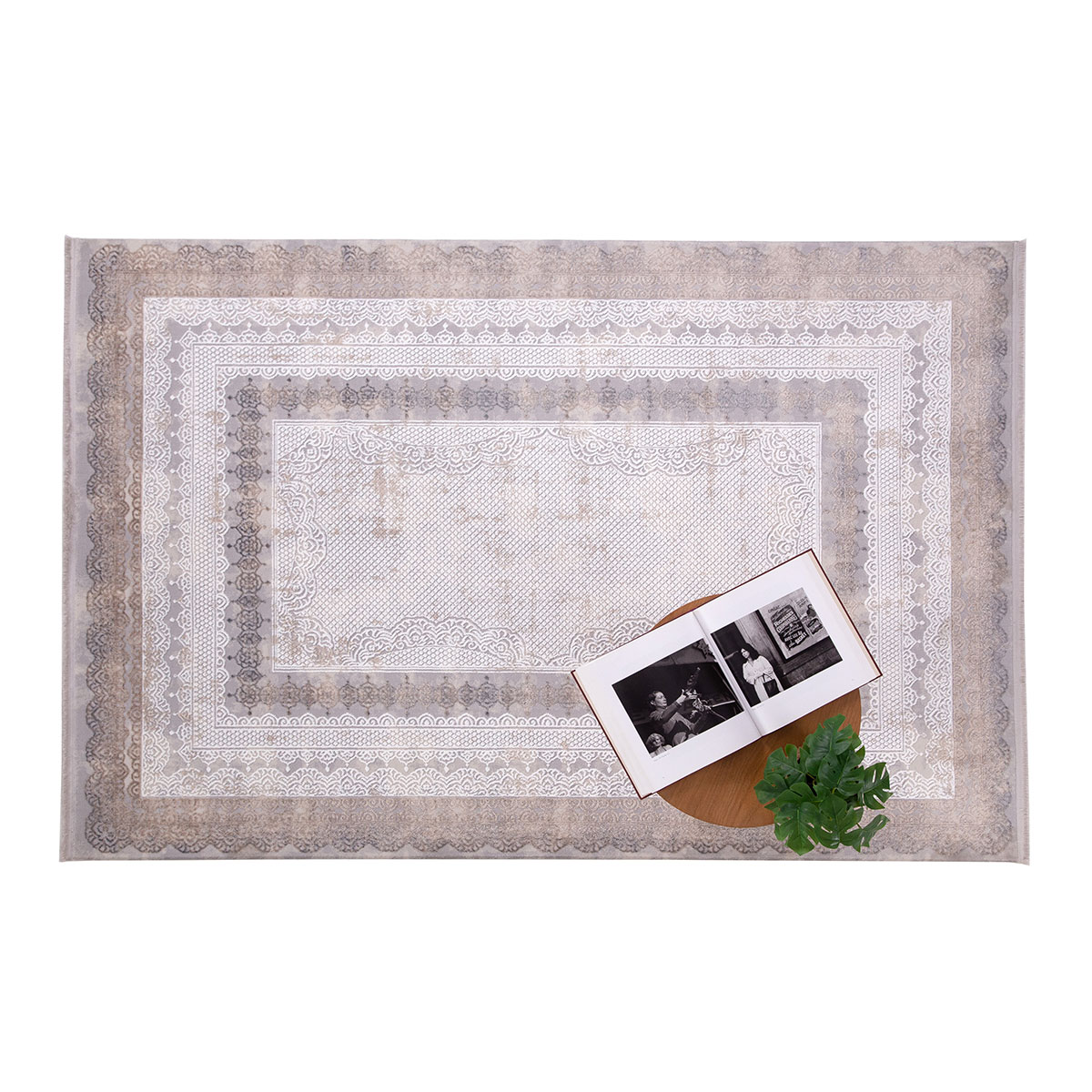 Χαλί Διαδρόμου (70X140) Royal Carpet Infinity 5916B Grey Χαλιά Διάδρομοι Spitishop