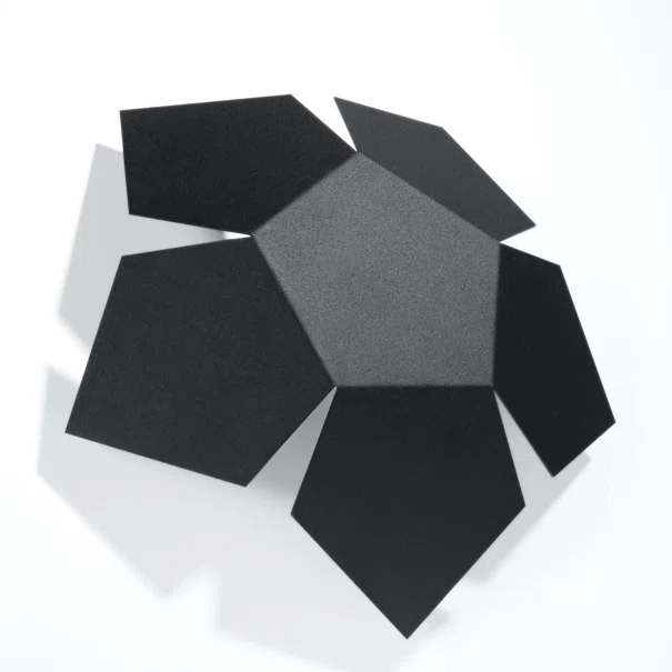 Απλίκα Τοίχου Sollux Penta Black SL.0423