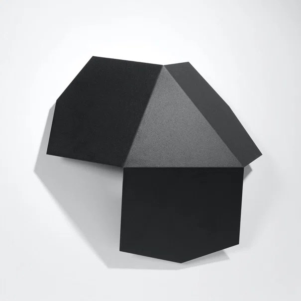 Απλίκα Τοίχου Sollux Tre Black SL.0425