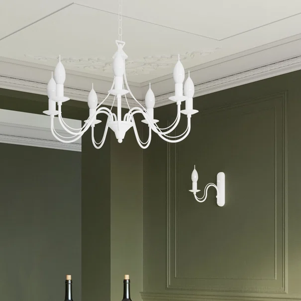 Απλίκα Τοίχου Sollux Minerwa White SL.0216