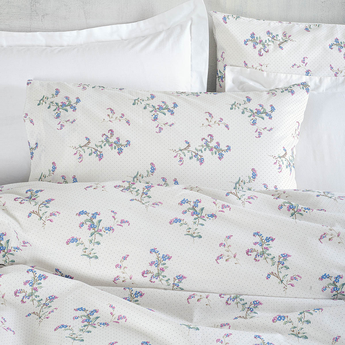 Παπλωματοθήκη Υπέρδιπλη (Σετ 225X250) Rythmos Diva Bouquet Ecru Λευκά Είδη Κρεβατοκάμαρας Παπλωματοθήκες Υπέρδιπλες King Size Spitishop