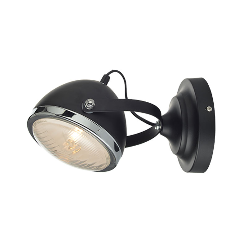 Σποτ Μονόφωτο Aca Harley ML306131WBK Black Matt