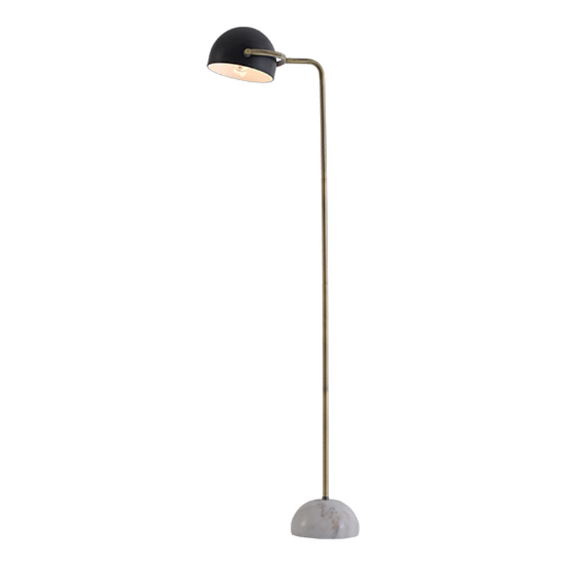 Φωτιστικό Δαπέδου Aca Oceanus ML306061F Black Matt/Marble