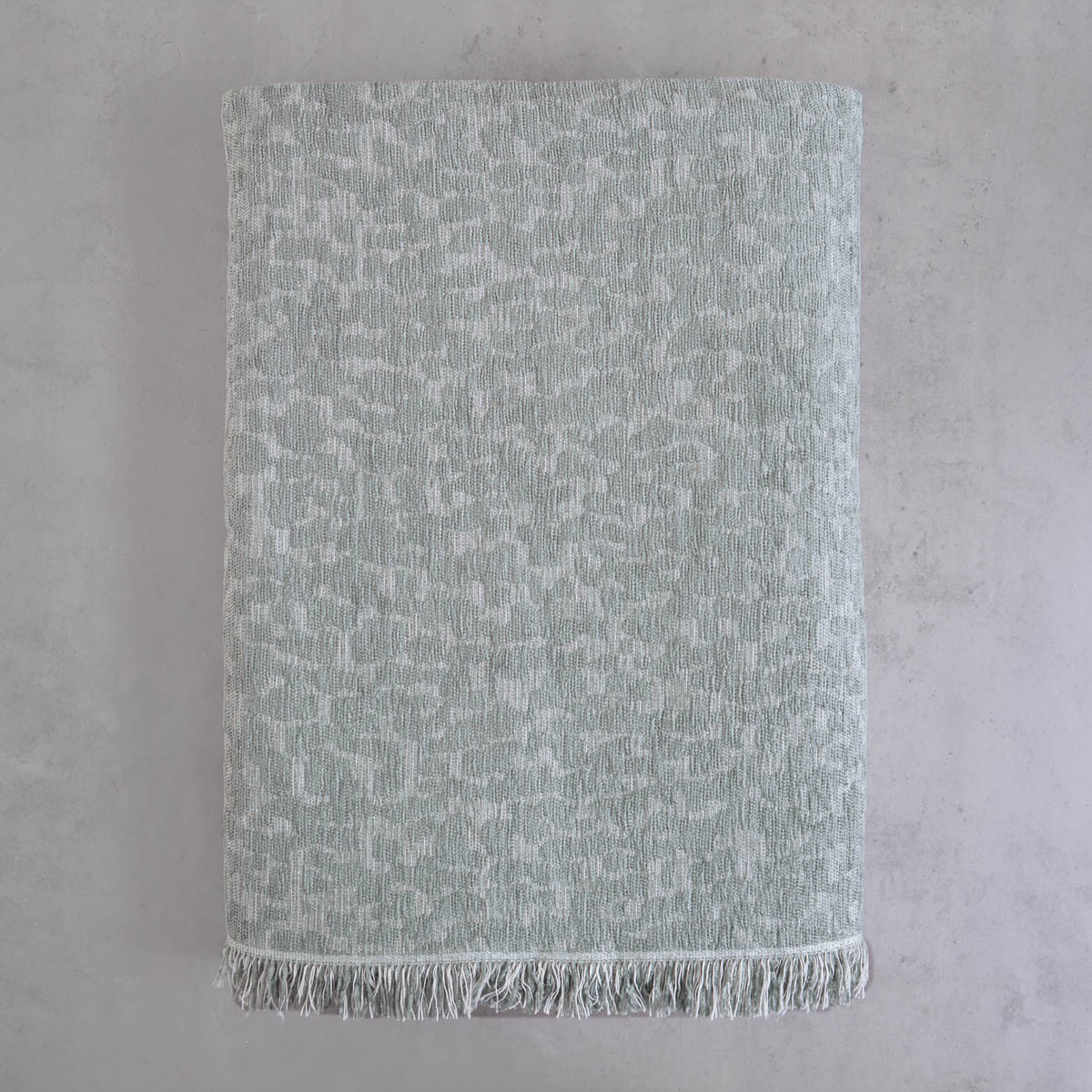Ριχτάρι Πολυθρόνας (160X180) Rythmos Kober Grey Λευκά Είδη Σαλονιού Ριχτάρια Καναπέ Χειμερινά Spitishop