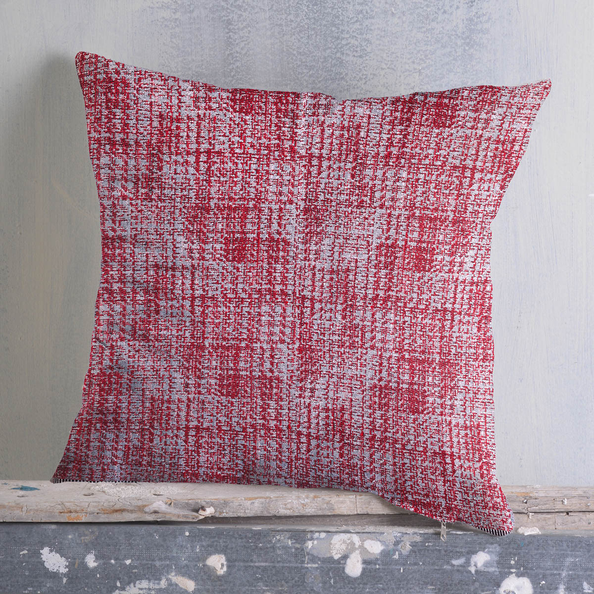 Διακοσμητική Μαξιλαροθήκη (40x40) Rythmos Cailin Red