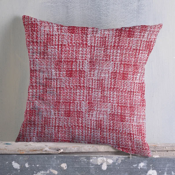 Διακοσμητική Μαξιλαροθήκη (40x40) Rythmos Cailin Red