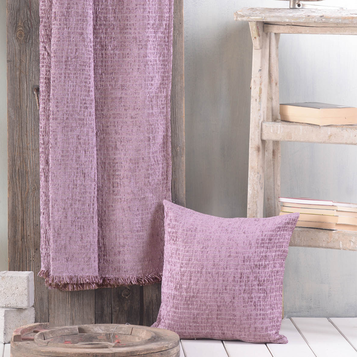 Ριχτάρι Καναπέ Τετραθέσιου (180x330) Rythmos Rachell Purple