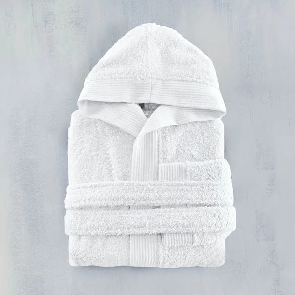 Παιδικό Μπουρνούζι Rythmos Twist White