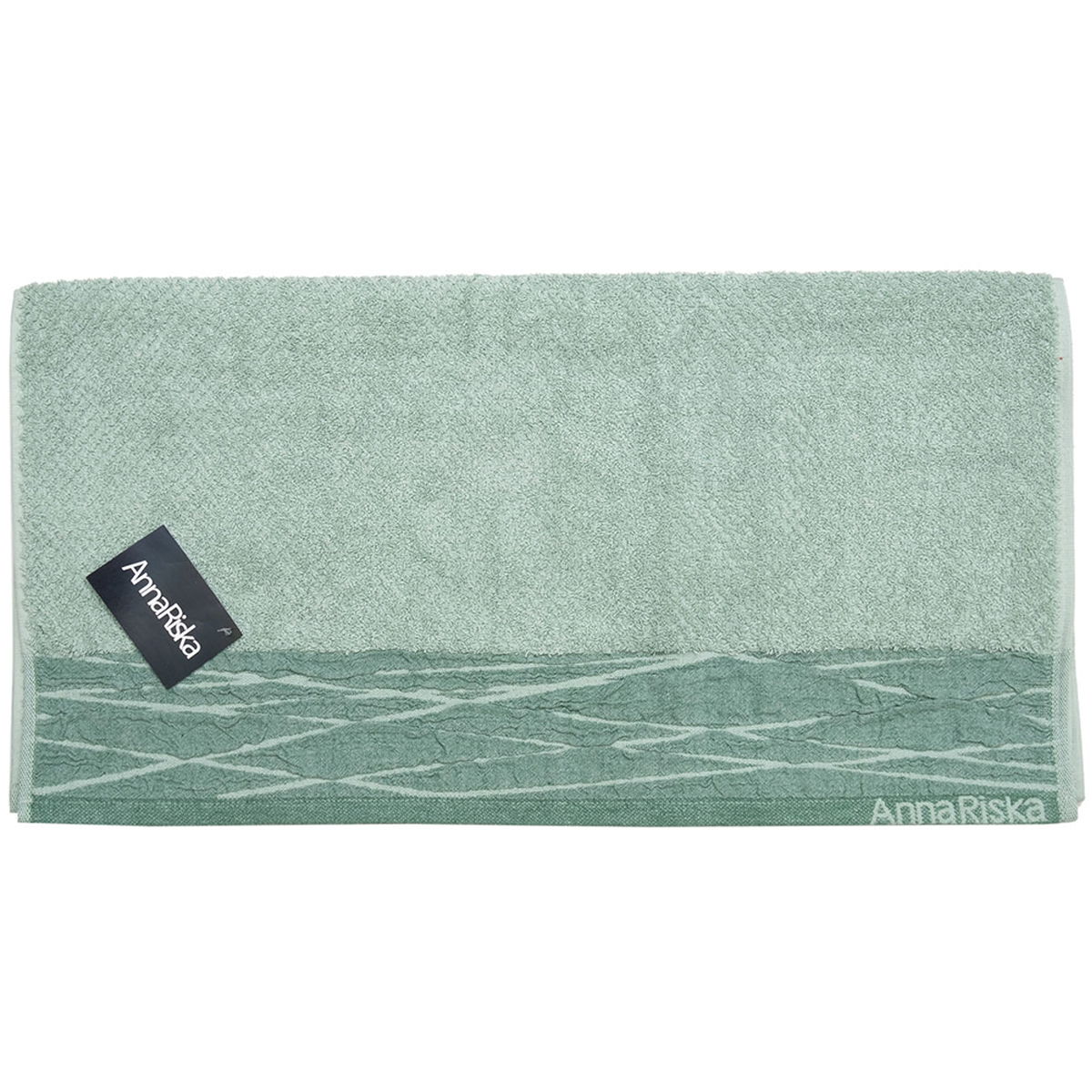 Πετσέτες Μπάνιου (Σετ 3Τμχ) Anna Riska Nefeli Mint 600Gsm Λευκά Είδη Σετ Spitishop