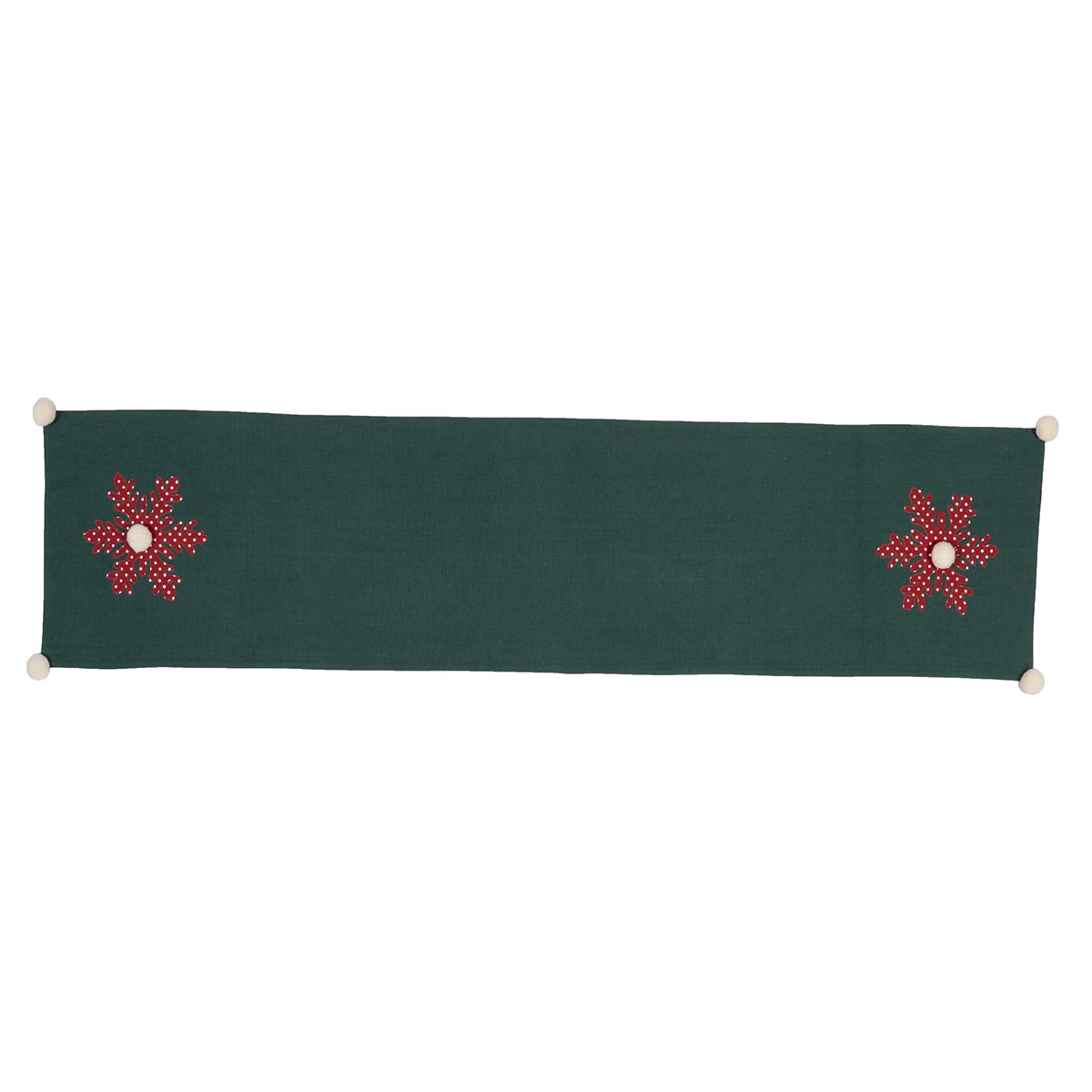 Χριστουγεννιάτικη Τραβέρσα (33x150) Nef-Nef Homeware Happy Snowflake
