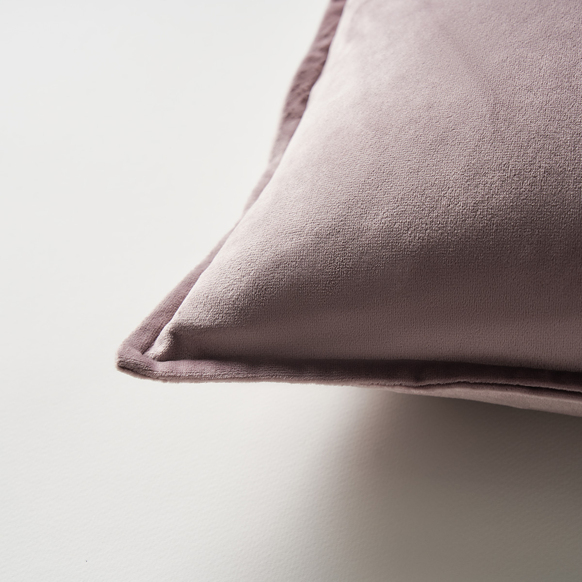 Διακοσμητική Μαξιλαροθήκη Βελουτέ (43x43) Gofis Home Winter Mauve Grey 710/19