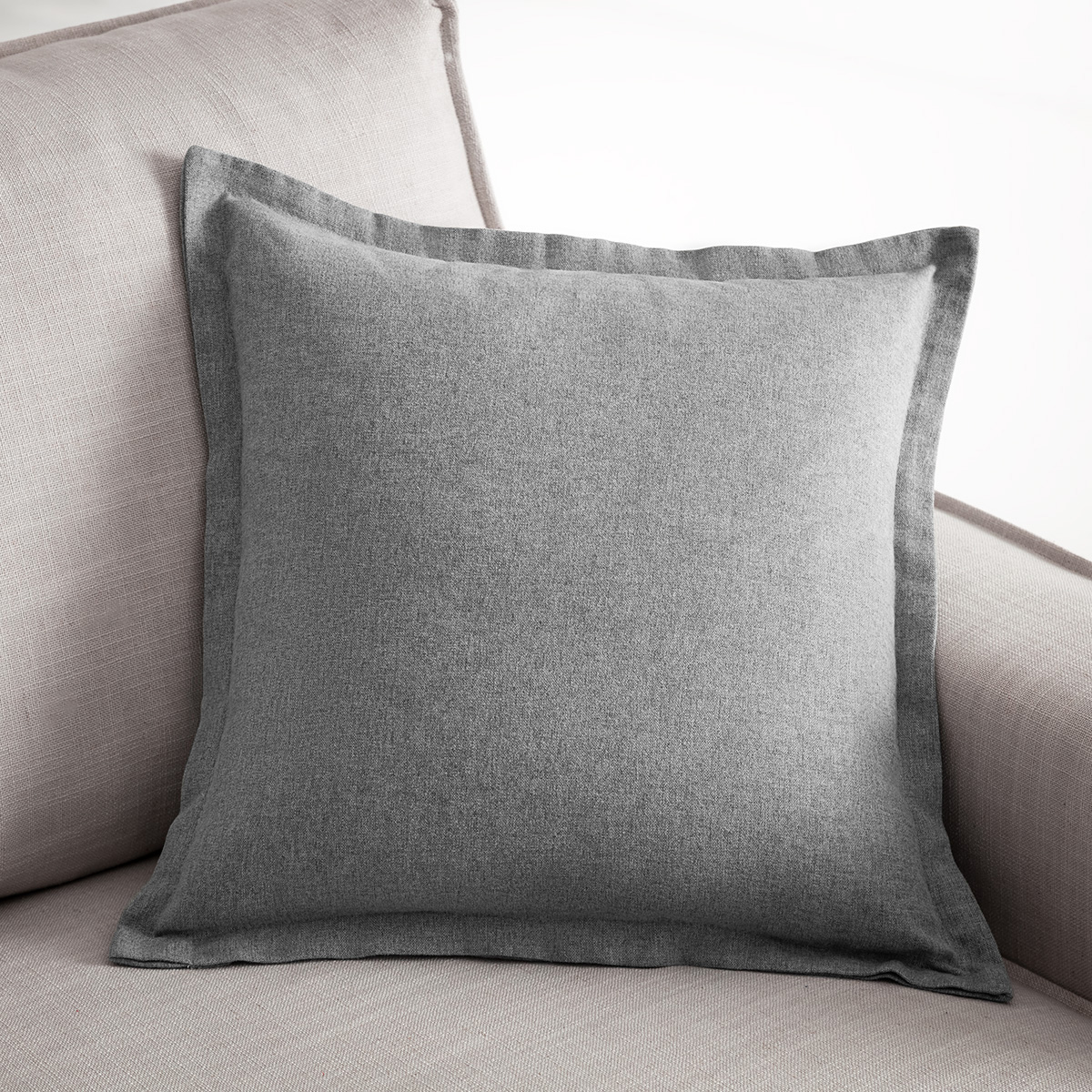 Διακοσμητική Μαξιλαροθήκη (43x43) Gofis Home Isolde Elephant Grey 460/15