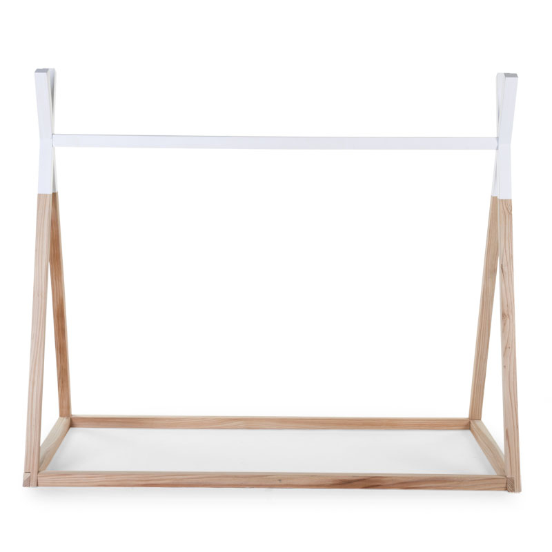 Παιδικό Κρεβάτι Montessori (70x140) ChildHome Tipi Natural 72581