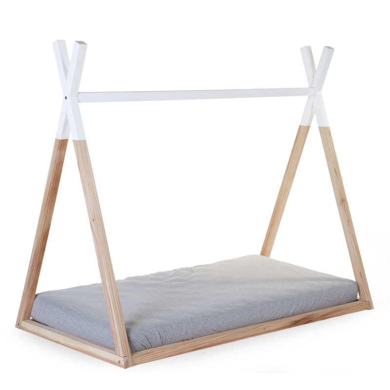 Παιδικό Κρεβάτι Montessori (70X140) Childhome Tipi Natural 72581 Παιδικά Βρεφικά & Έπιπλα Κρεβάτια Κομοδίνα Spitishop