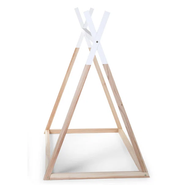 Παιδικό Κρεβάτι Montessori (70x140) ChildHome Tipi Natural 72581
