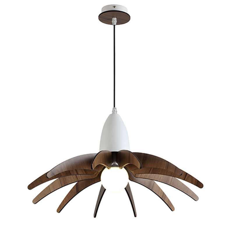 Φωτιστικό Οροφής Μονόφωτο Aca Alps ZM170041P Wood