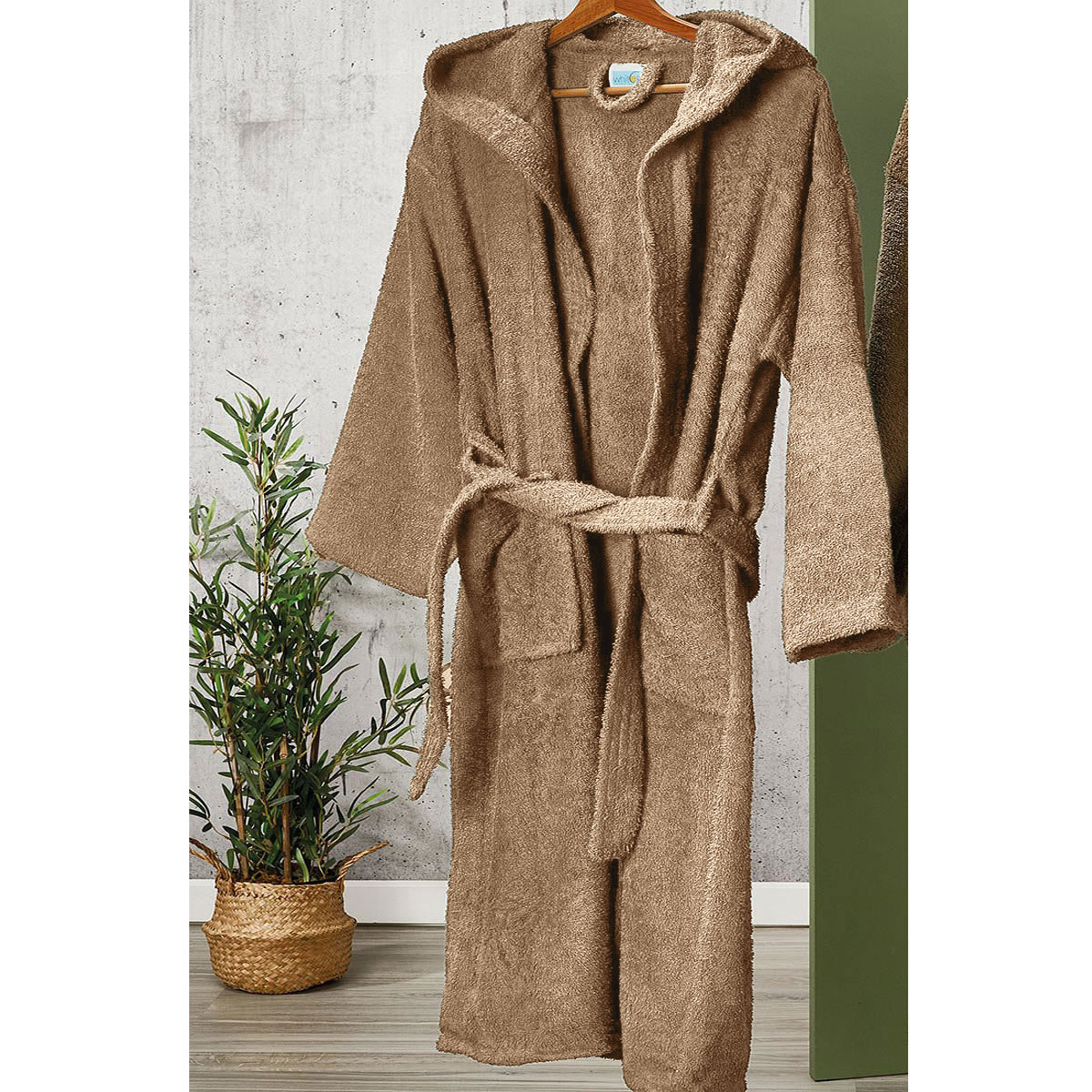 Μπουρνούζι Whitegg Beige Medium