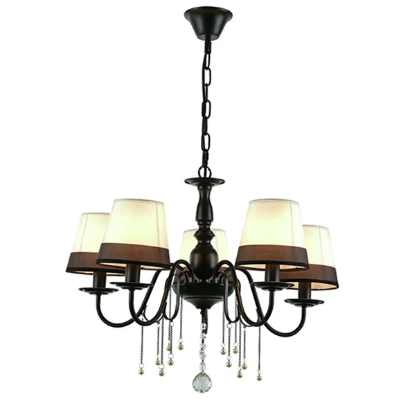 Πολυέλαιος Οροφής Aca Mulan EG167285PBW Black Matt