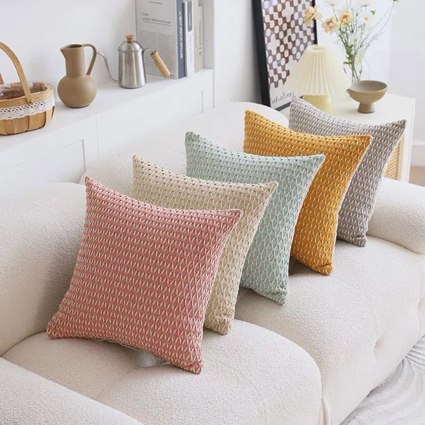 Διακοσμητική Μαξιλαροθήκη (45x45) Whitegg D0200-1 Pink