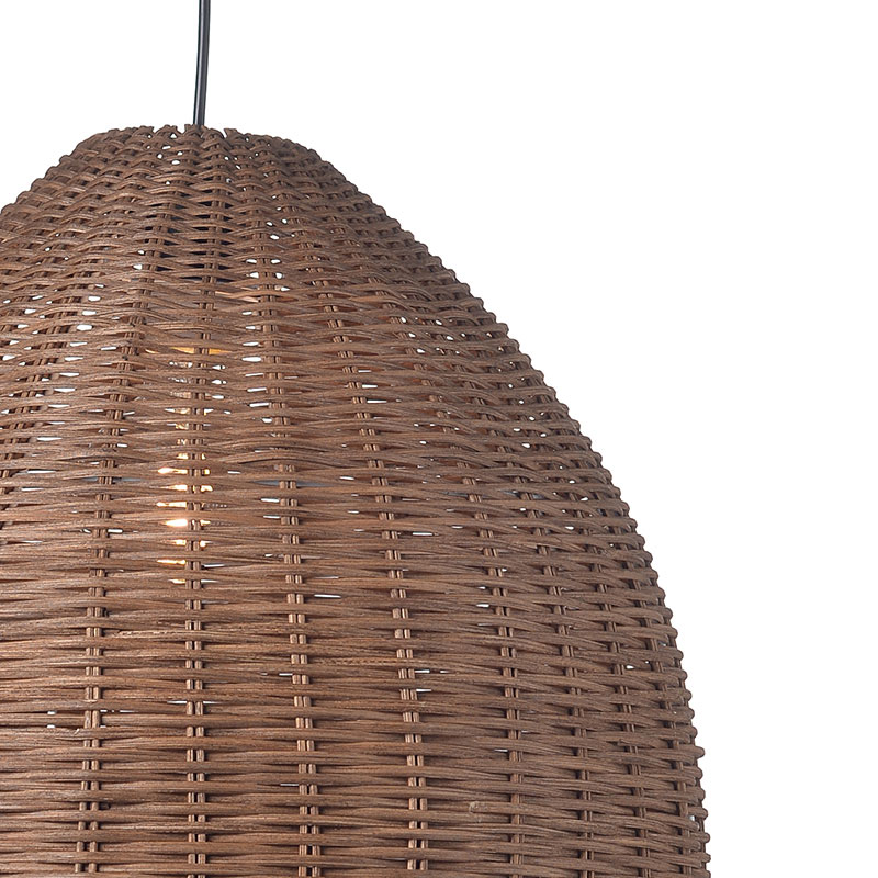 Φωτιστικό Οροφής Μονόφωτο Aca Oia ML1013012B Brown