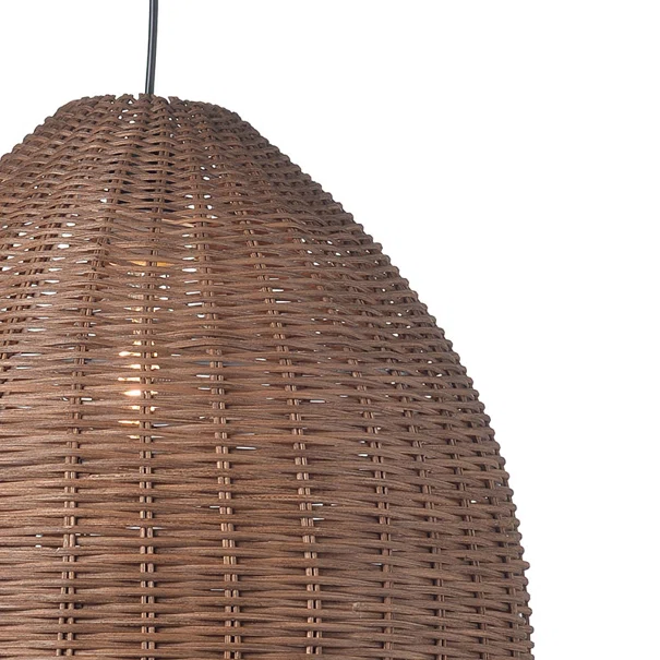 Φωτιστικό Οροφής Μονόφωτο Aca Oia ML1013012B Brown