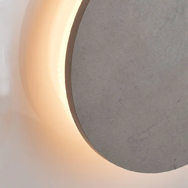 Απλίκα Τοίχου LED Aca Eclipse ZM1705LEDWC Cement Shade