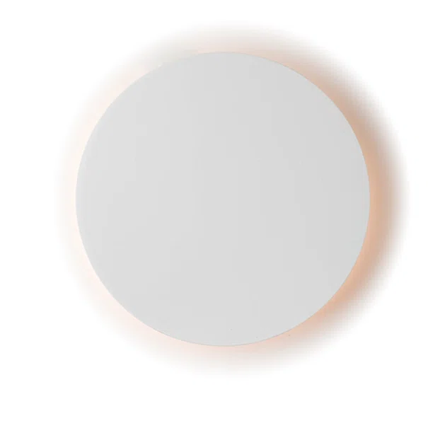 Απλίκα Τοίχου LED Aca Eclipse ZM1705LEDWW White Matt